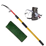 Scalebelly 5.6-14 Foot Telescoping Pole Saws for Tree Trimming, Extendable Tree Trimmer Pruning Saw...