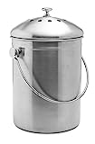 EPICA Countertop Compost Bin Kitchen | 1.3 Gallon | Odorless Composting Bin with Carbon Filters |...