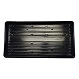 10 Plant Growing Trays (No Drain Holes) - 20' x 10' - Perfect Garden Seed Starter Grow Trays: for...