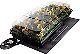 Jump Start CK64050 Germination Station w/Heat Mat Tray, 72-Cell Pack, One size, 2' Dome