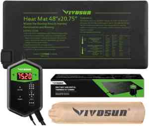 Vivosun Heat Mat & Thermostat Set